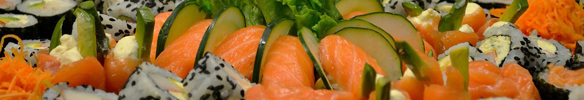 Eating Asian Fusion Sushi at Taku Restaurant restaurant in Garden City, NY.